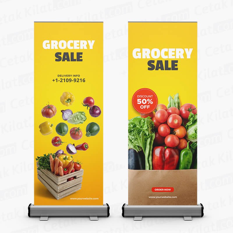 Roll Banner Alumunium