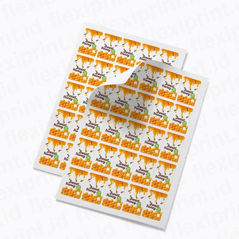 Sticker Chromo Label